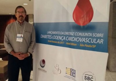Prof.Dr. João C.F.Braga participou do lançamento da Diretriz Conjunta sobre Diabetes e Doença Cardiovascular São Paulo -Fevereiro2017